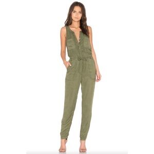 Sanctuary women’s hazel jumpsuit cactus/green as small